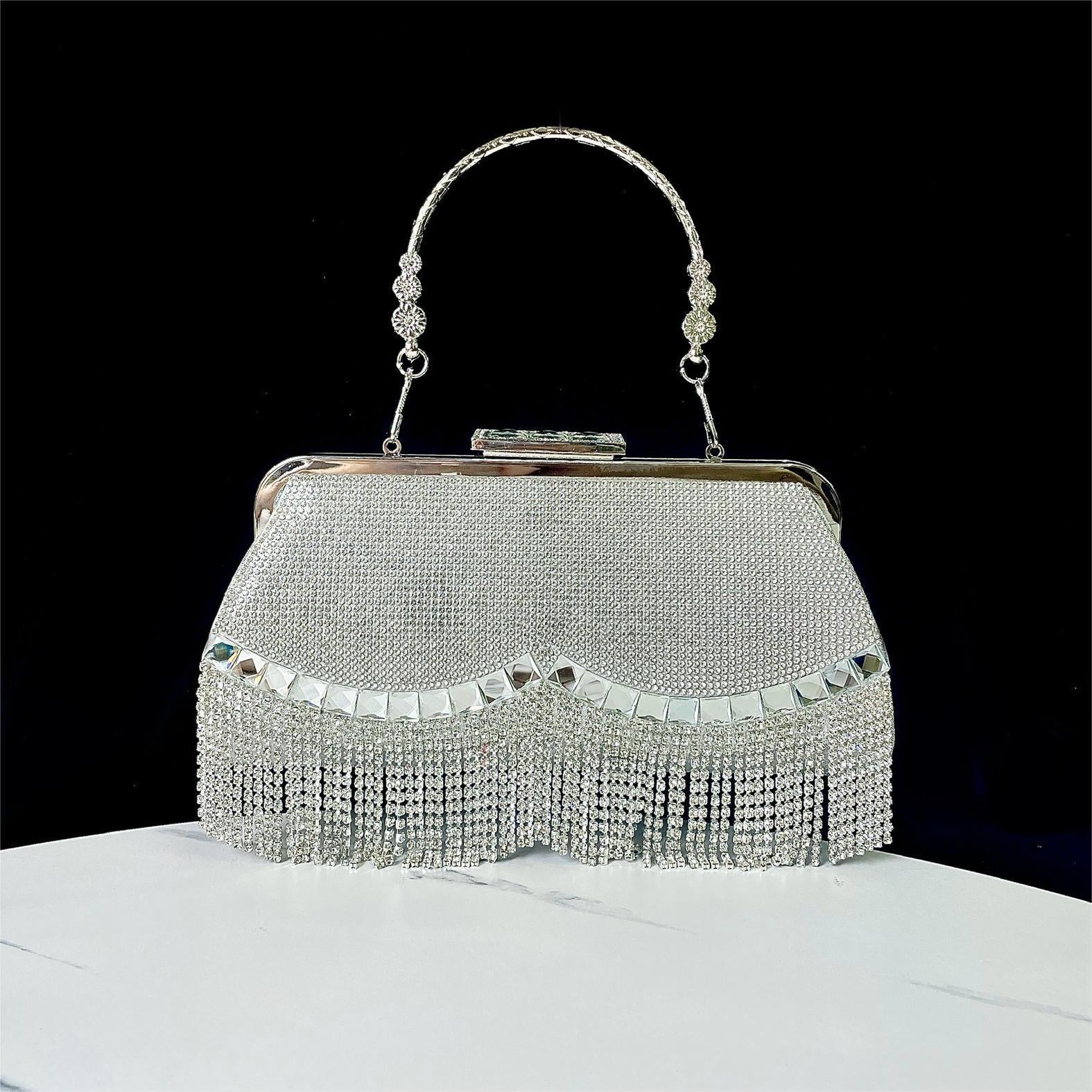 Tassel KTV Princess Dress Hand Shoulder Crossbody Banquet Bag. - PryTheory
