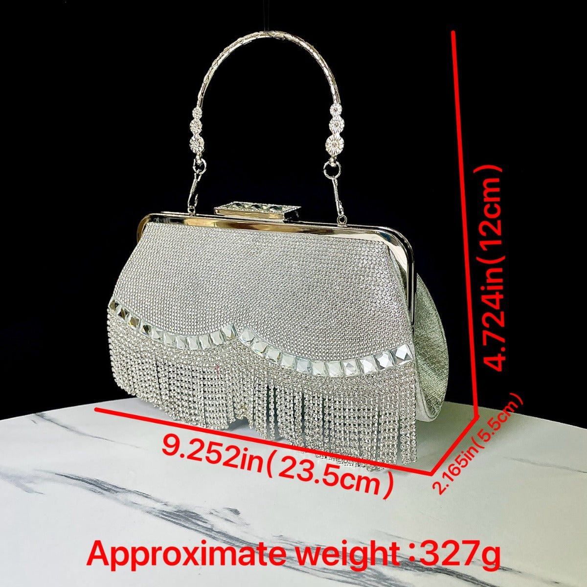 Tassel KTV Princess Dress Hand Shoulder Crossbody Banquet Bag. - PryTheory