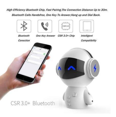 Fruitron mini robot bluetooth speaker. - PryTheory