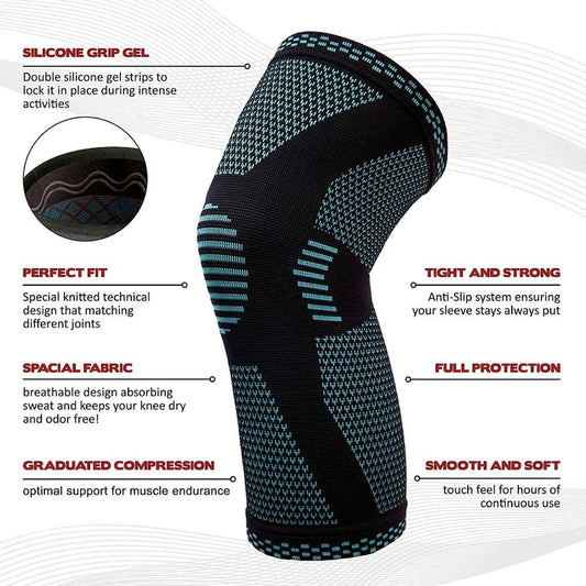 Sports Knee Pads Knitted Sports Knee Pads - PryTheory
