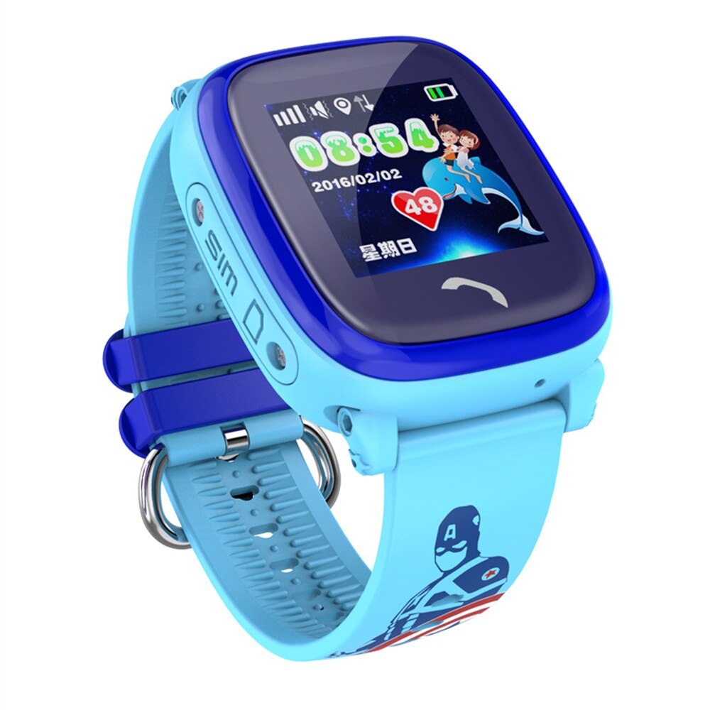 •DF25 Children Waterproof Smart Watches Touch Screen Call for Rescue Remote Monitoring and Location Children's Telephone Watches