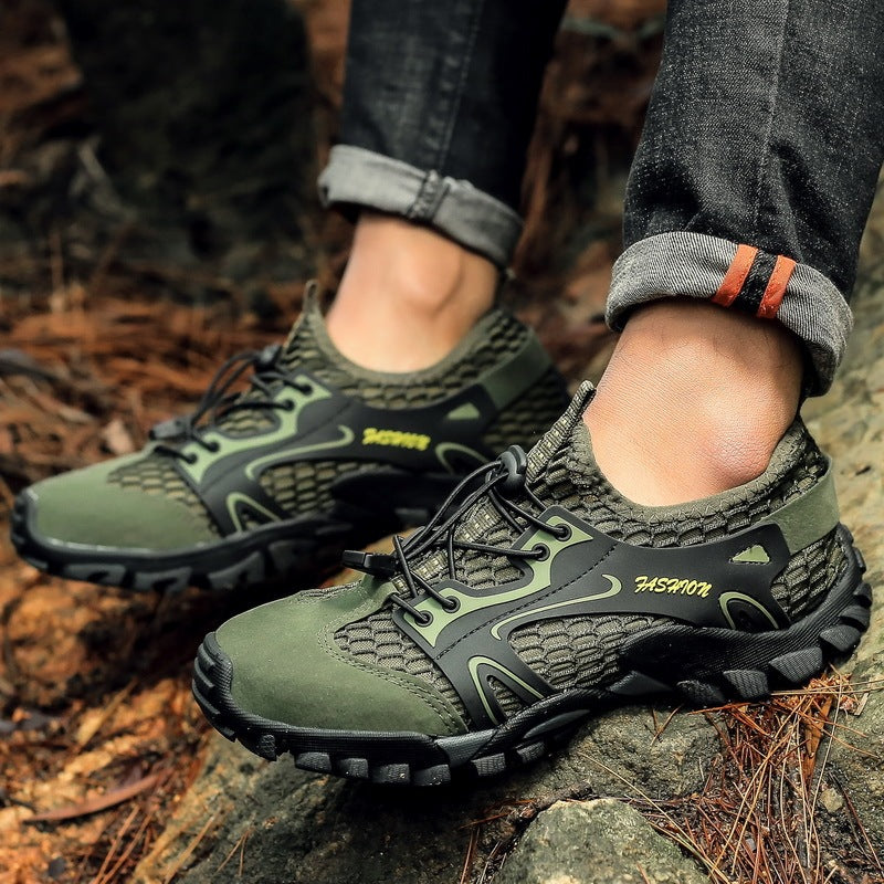 Outdoor hiking shoes, quick dry, non-slip - PryTheory