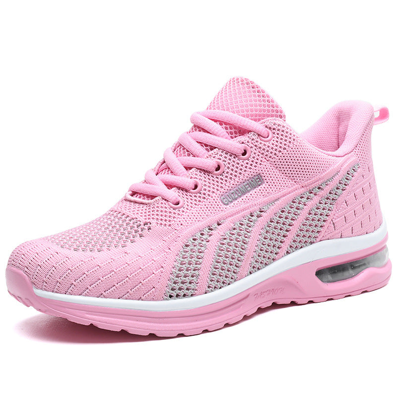 Mesh Women's Breathable Shoes Flying Woven Air Cushion