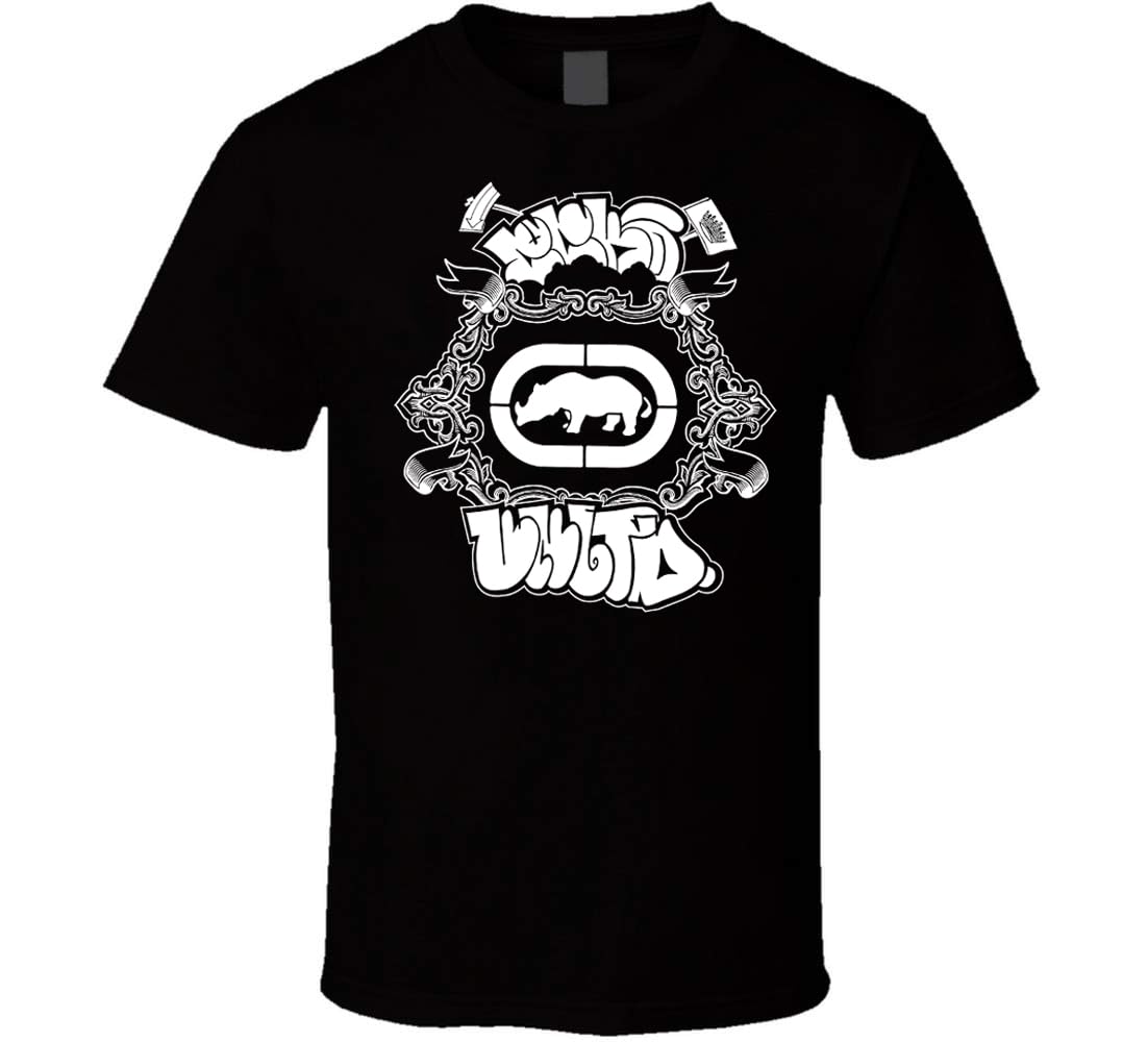 Ecko Unltd. Black T-Shirt w/ Rhino Logo