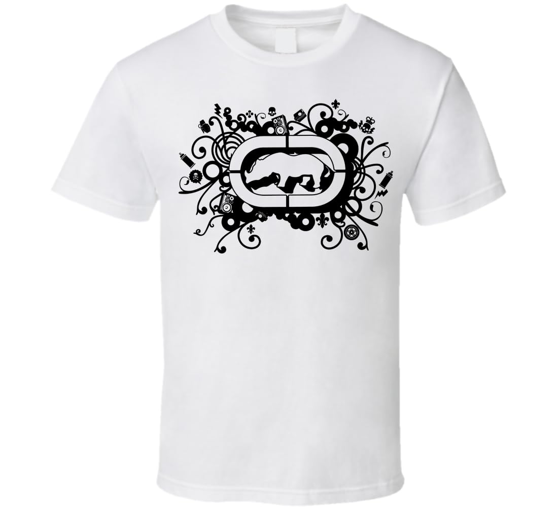 Ecko Unltd. Black T-Shirt w/ Rhino Logo