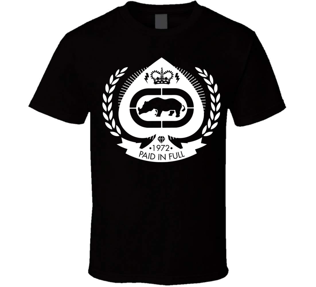 Ecko Unltd. Black T-Shirt w/ Rhino Logo