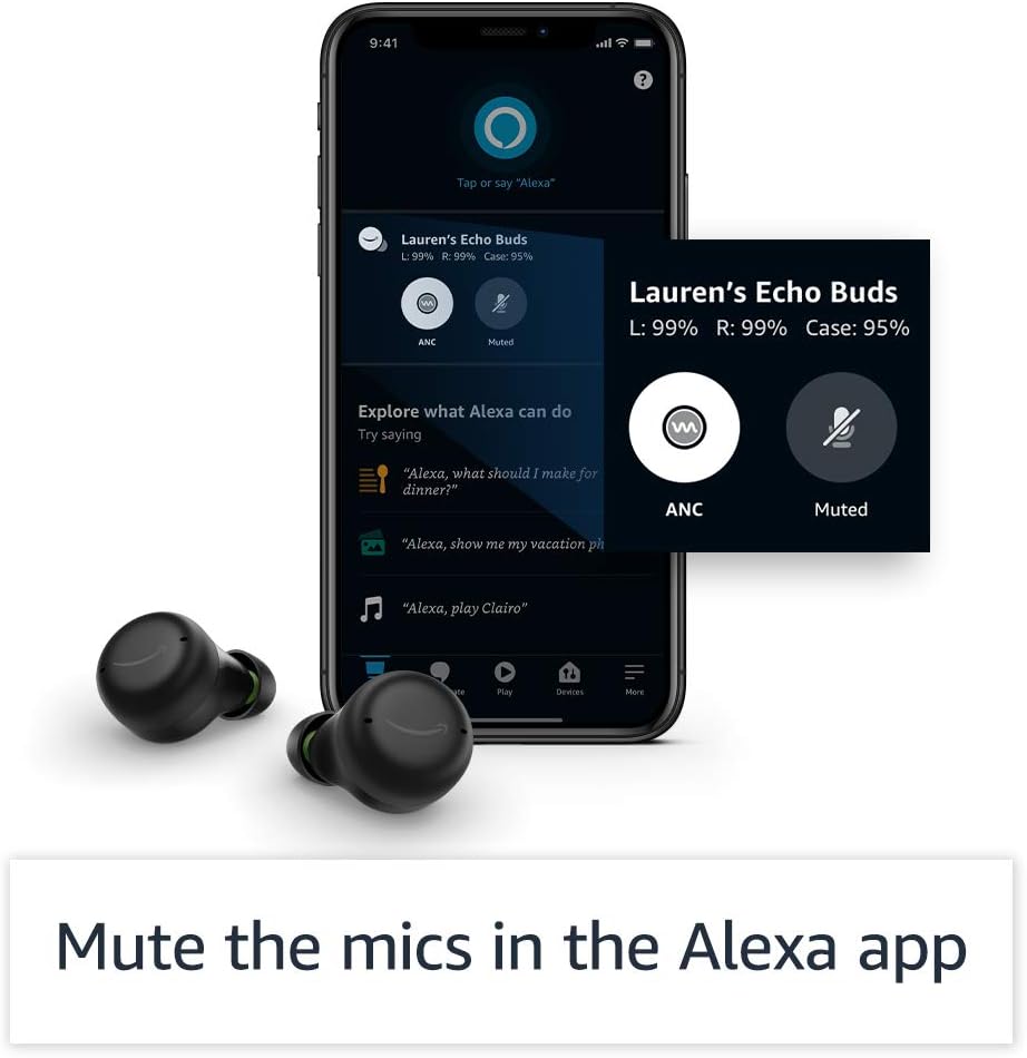 Amazon Echo Buds (Noise Cancelling).
