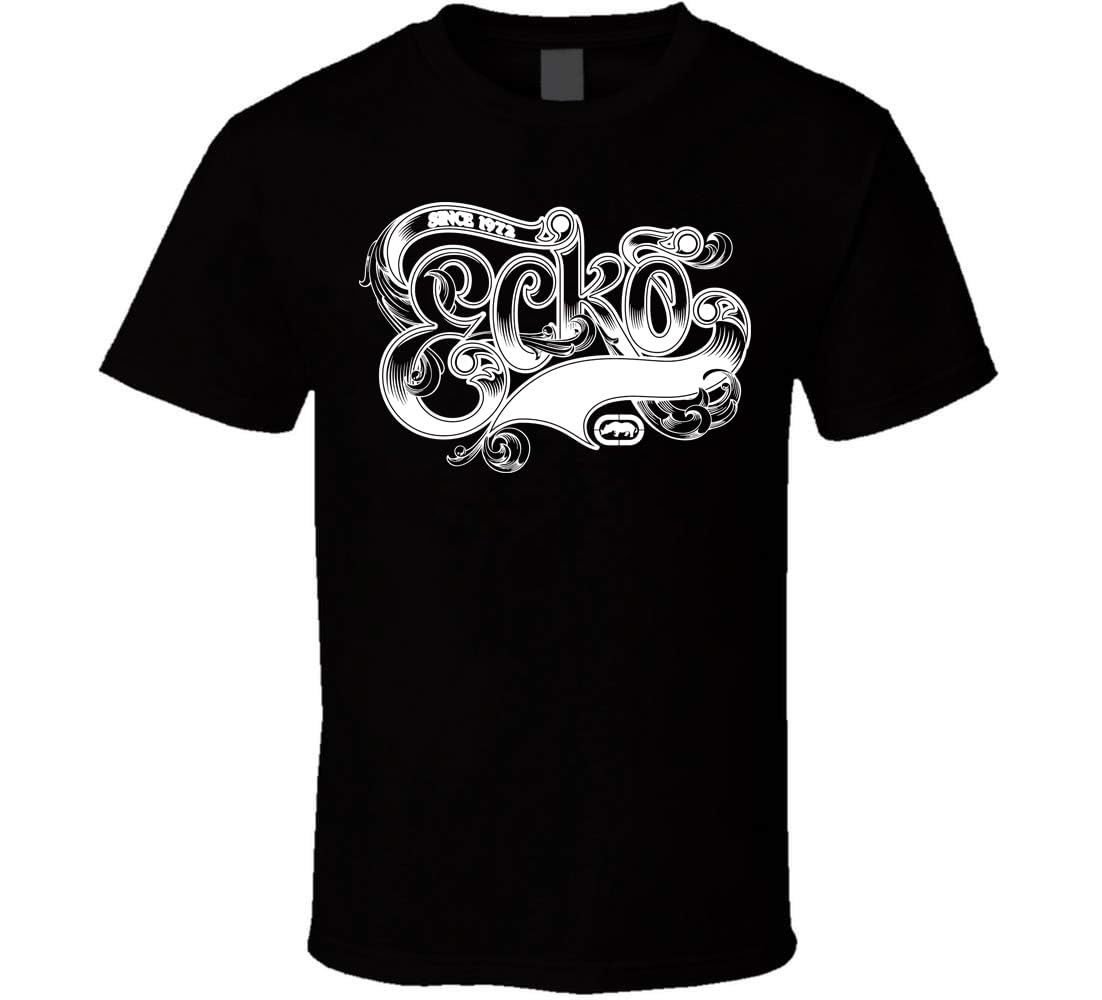 Ecko Unltd. Black T-Shirt w/ Rhino Logo