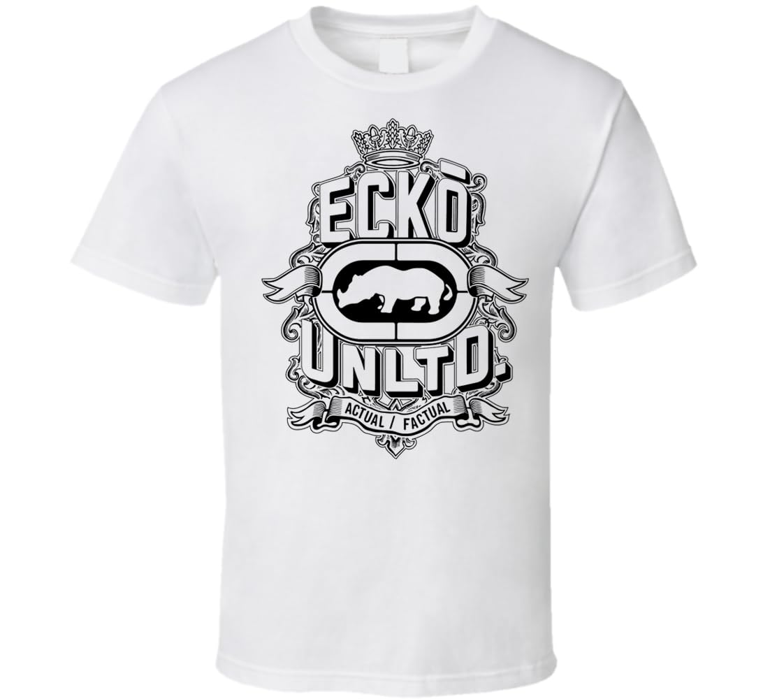 Ecko Unltd. Black T-Shirt w/ Rhino Logo