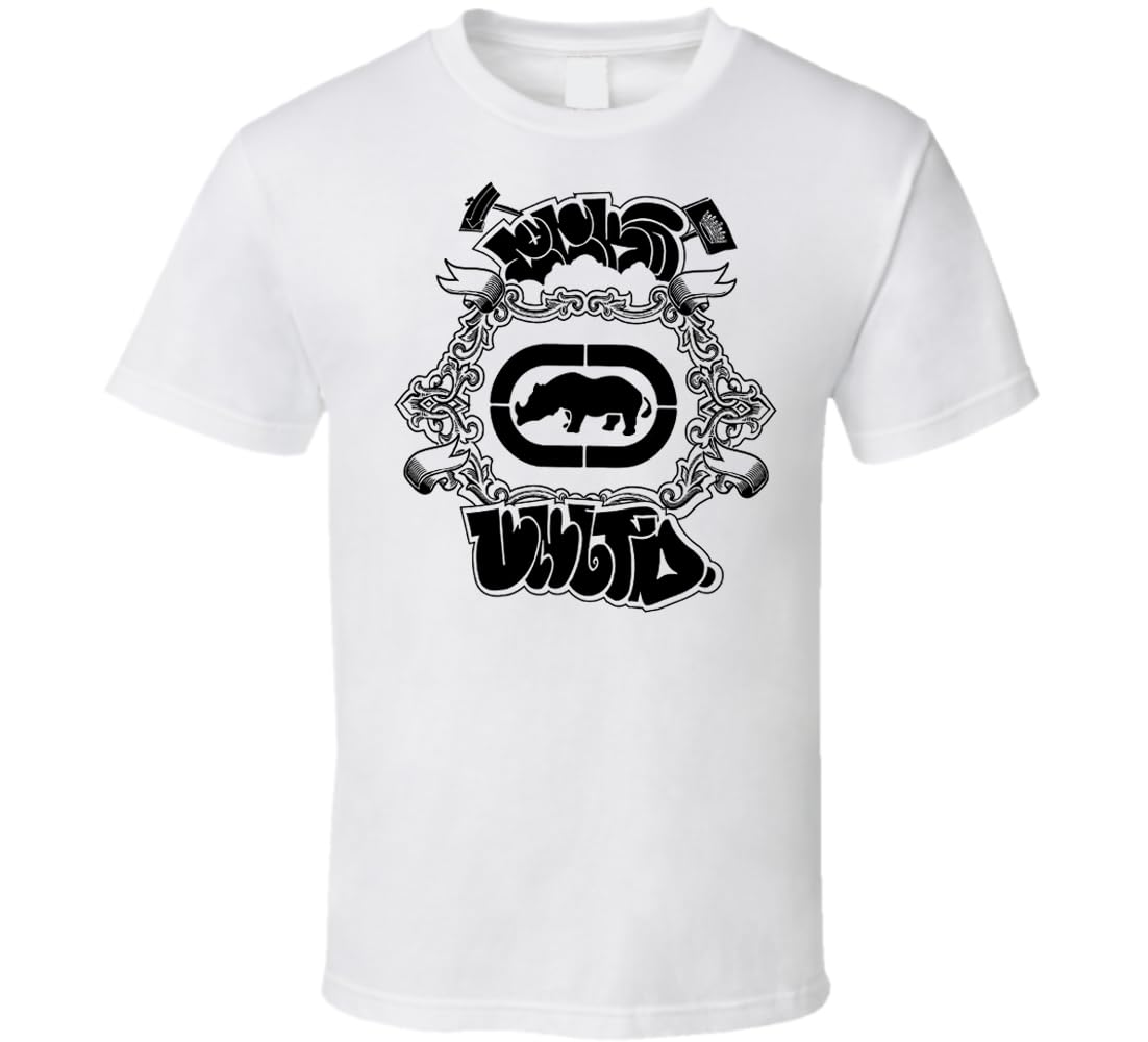 Ecko Unltd. Black T-Shirt w/ Rhino Logo