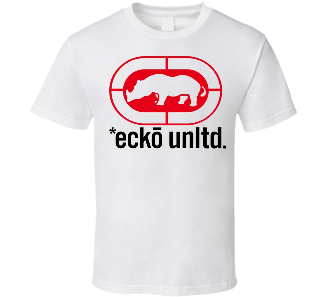 Ecko Unltd. Black T-Shirt w/ Rhino Logo