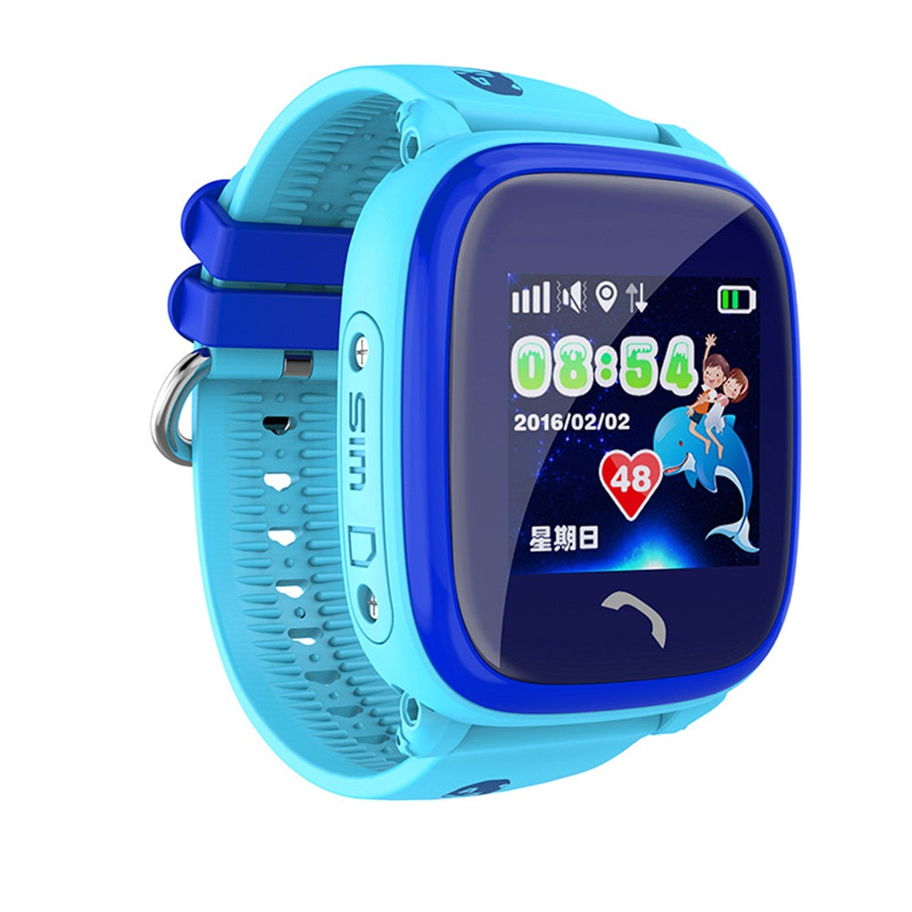 •DF25 Children Waterproof Smart Watches Touch Screen Call for Rescue Remote Monitoring and Location Children's Telephone Watches