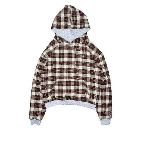 Double-sided Plaid Hooded Cotton Jacket Coat Sweatshirt - PryTheory