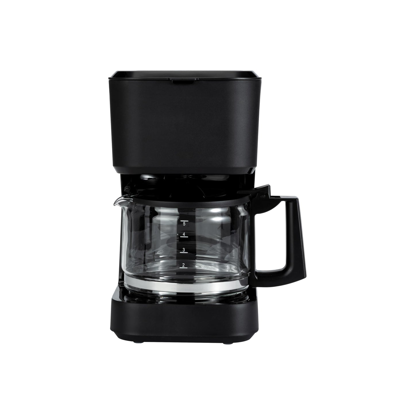 •Amazon Basics 12 Cup Drip Coffee Maker, Coffee Machine with Glass Coffee Pot (1.9 Qt), Auto Shut-off, Auto Pause, Removable Filter Basket, Black & Silver