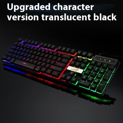 Industry gaming keyboard glowing usb cable gaming keyboard - PryTheory