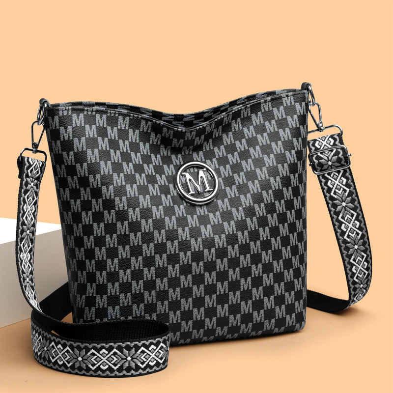 Soft Leather Retro Simple All-match Fashion Shoulder Bag - PryTheory