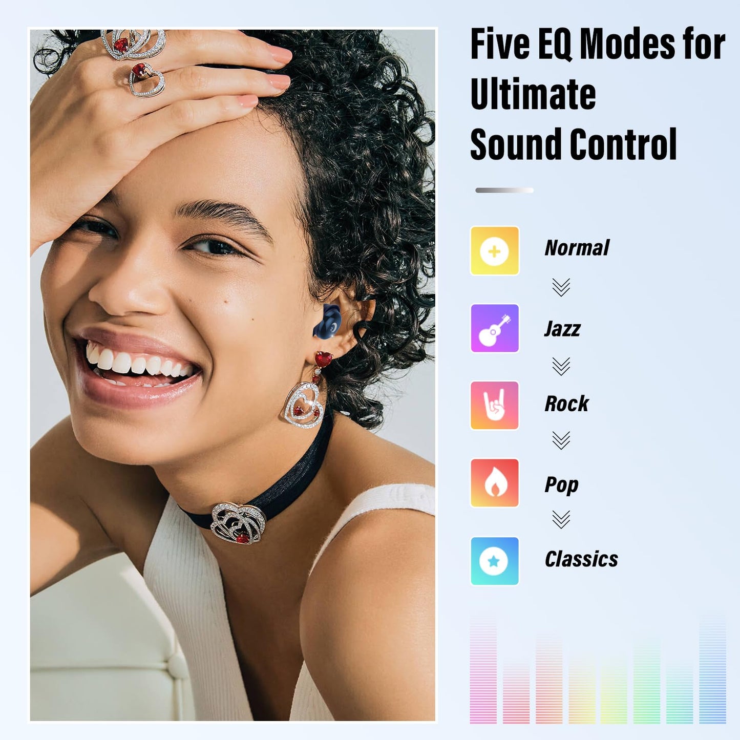 Sleep Earbuds (Bluetooth 5.4-Smart Touch Screen-48H Playtime-IPX7 Waterproof).