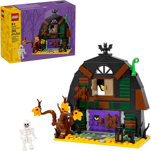 LEGO Halloween Barn Building