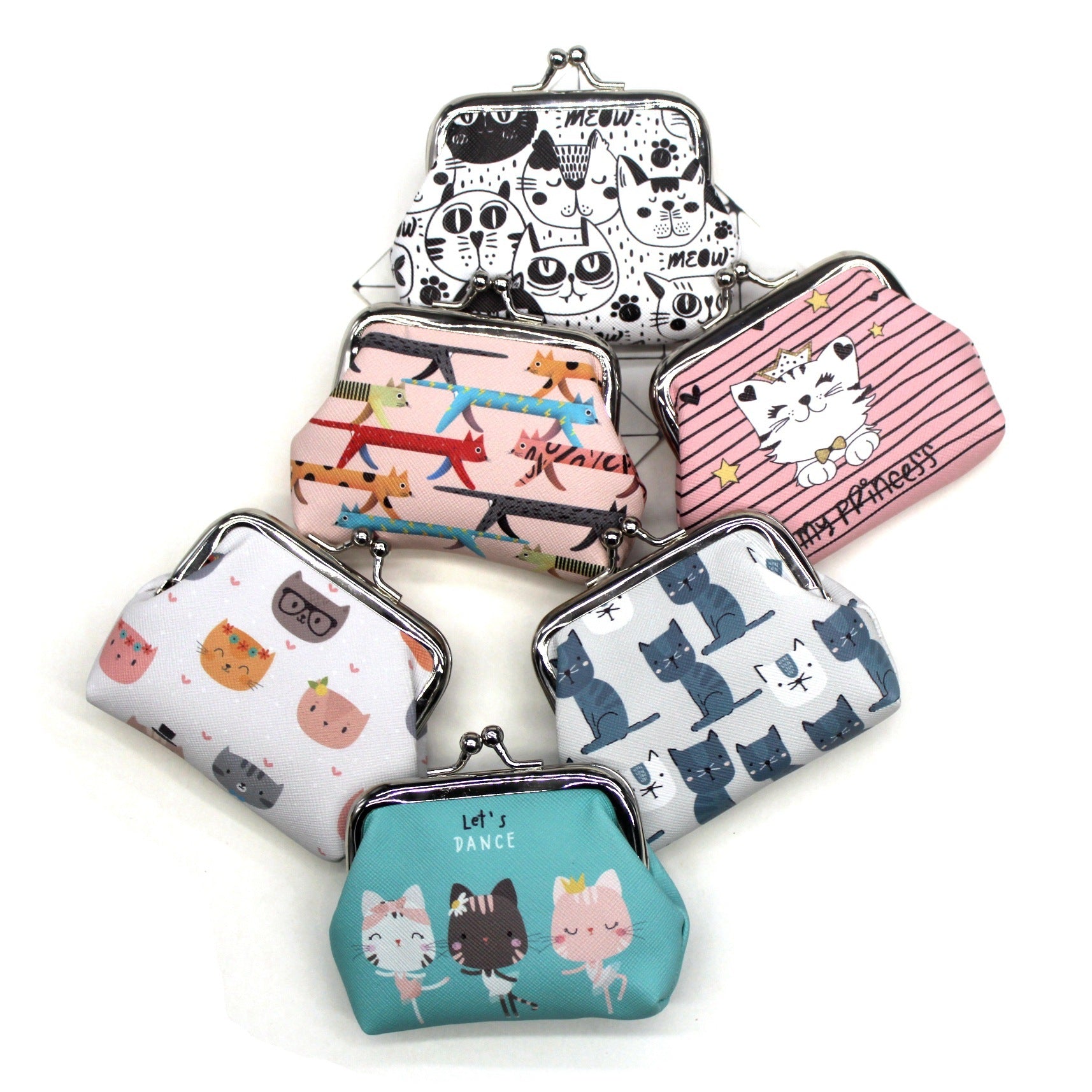 Cat print coin purse - PryTheory