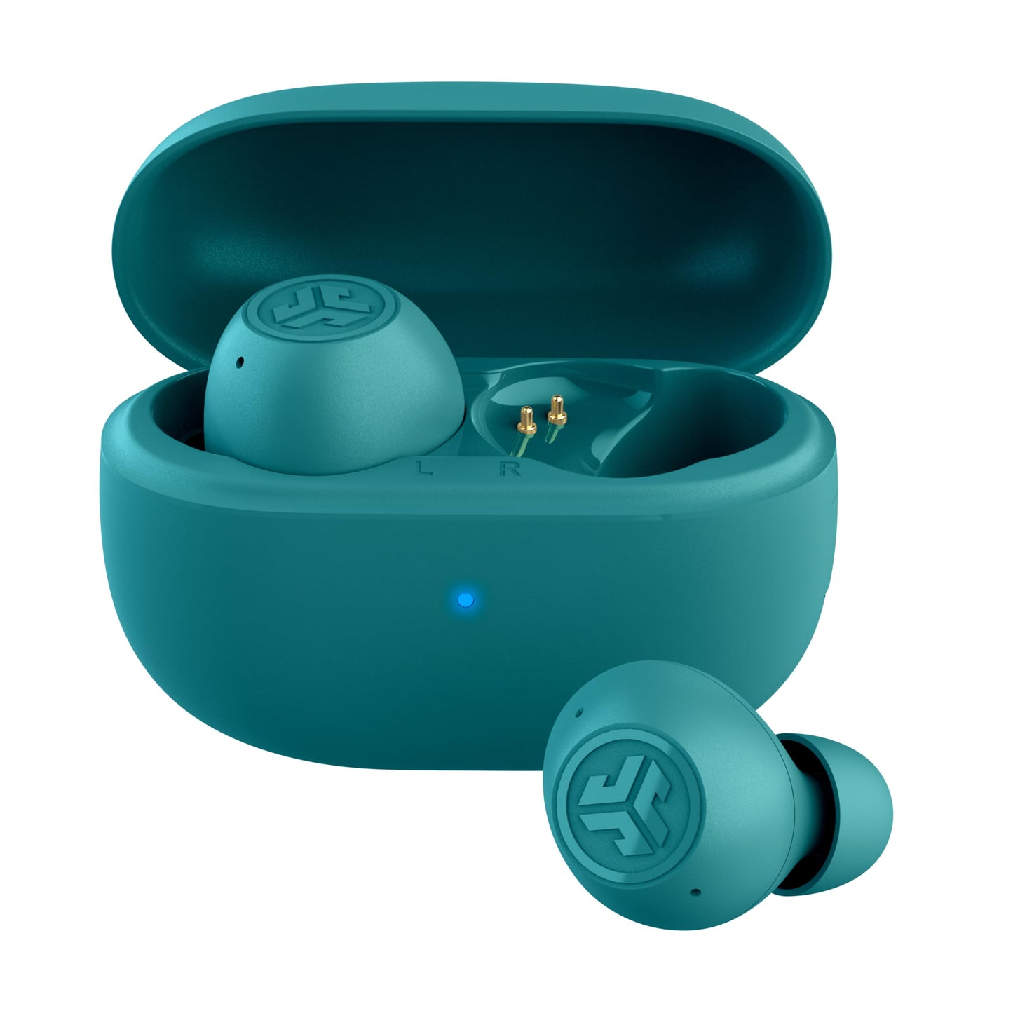 JLab Go Pop ANC True Wireless Earbuds & Charging Case.