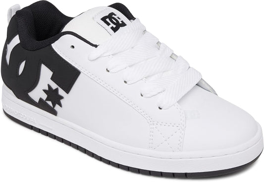 DC Men's Court Graffik Casual Low Top Skate Shoe (9)
