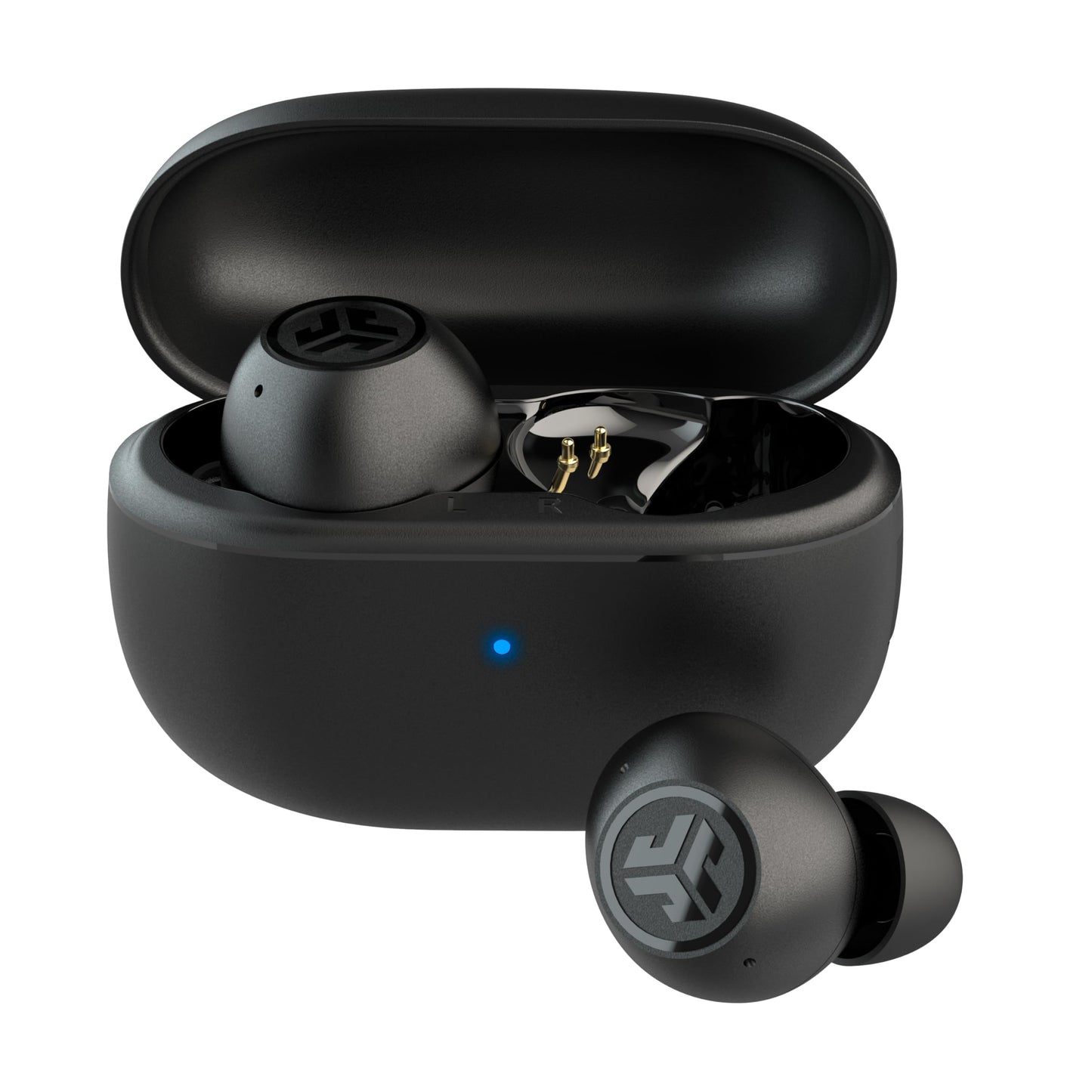 JLab Go Pop ANC True Wireless Earbuds & Charging Case.