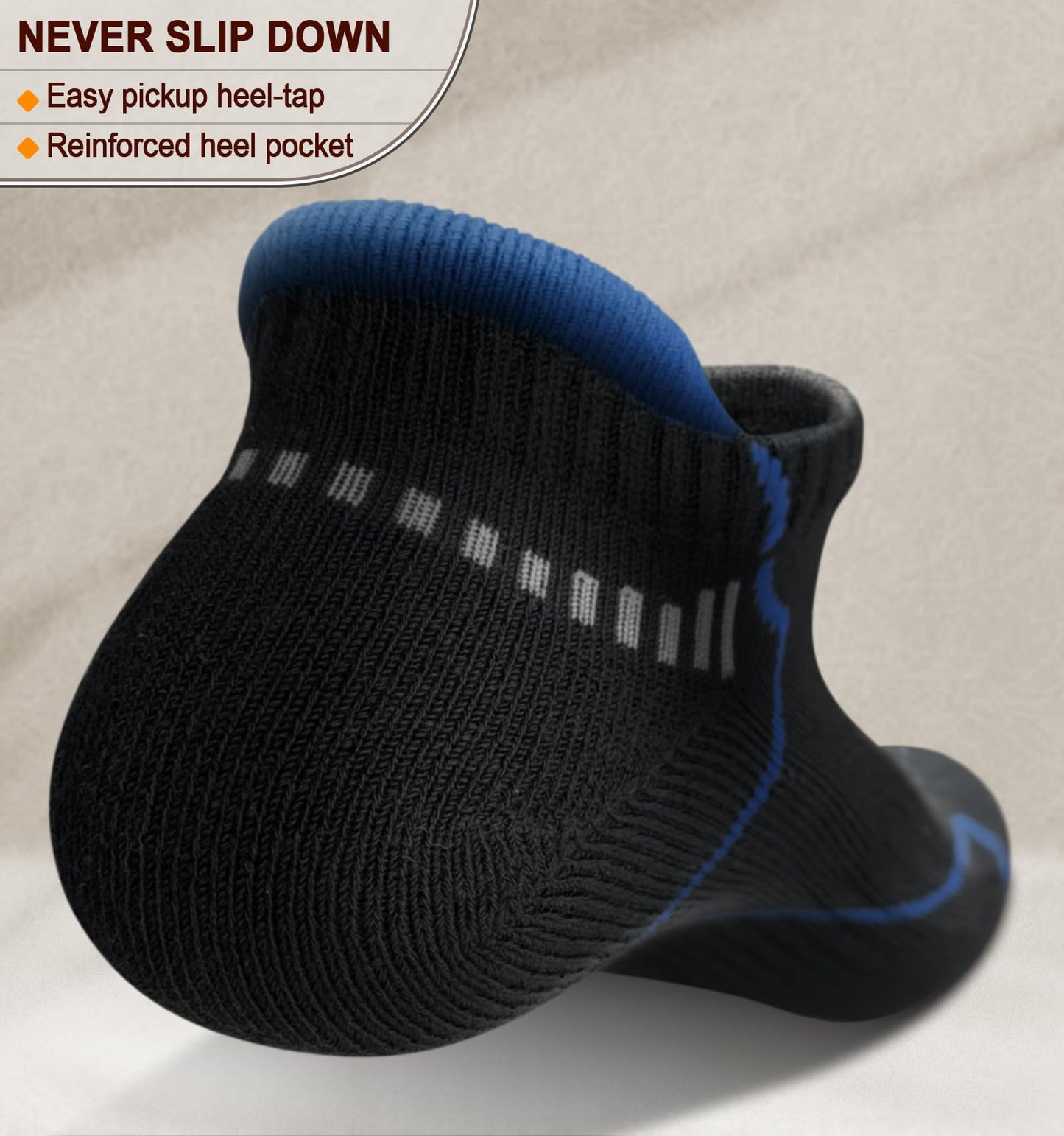 *KEMISANT (6 Pairs)-Arch Compression Support