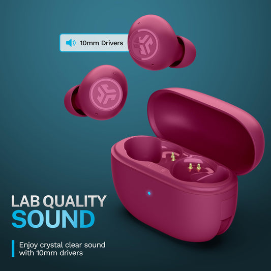 JLab Go Pop ANC True Wireless Earbuds & Charging Case.