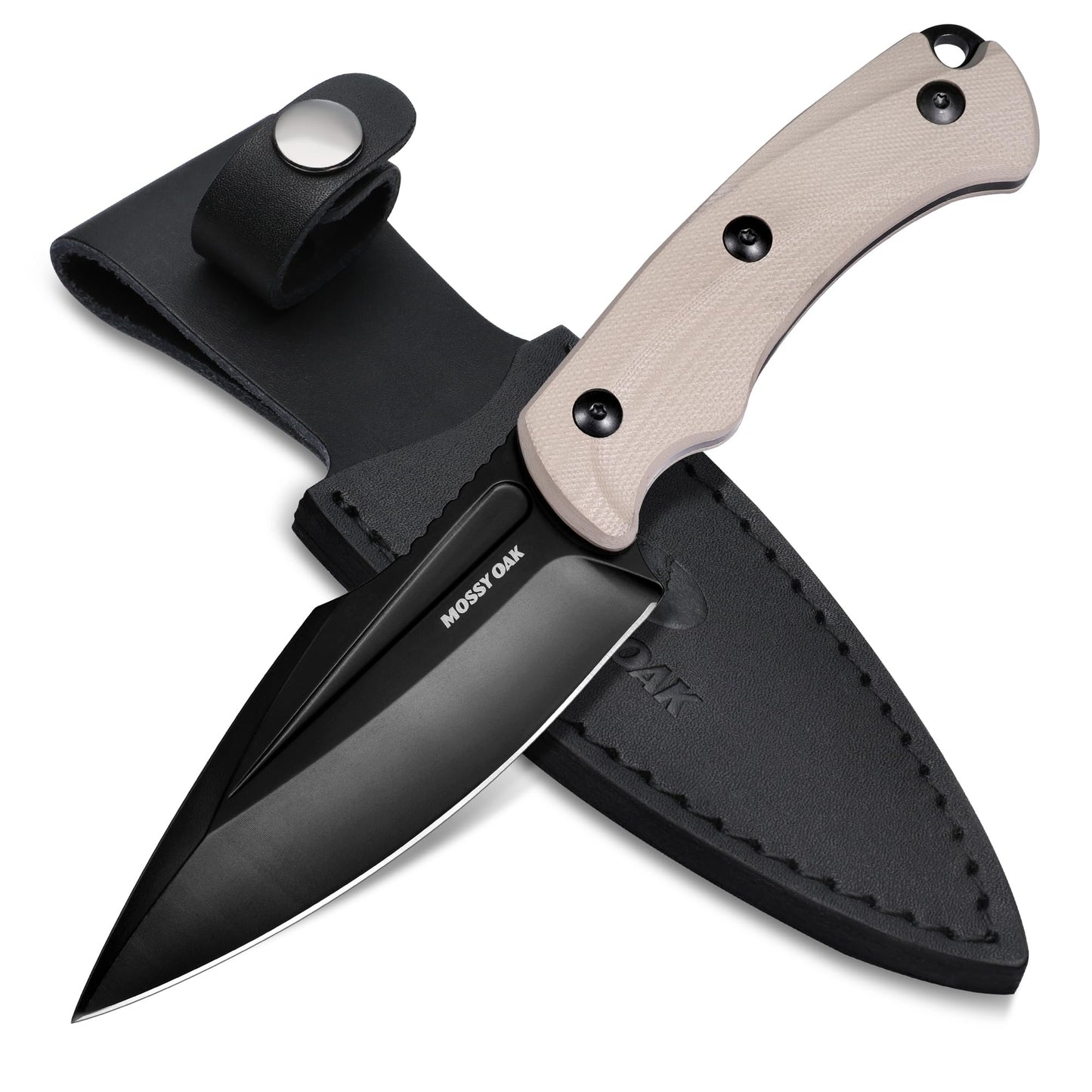 MOSSY OAK 8.5-inch FULL-TANG FIXED BLADE KNIFE