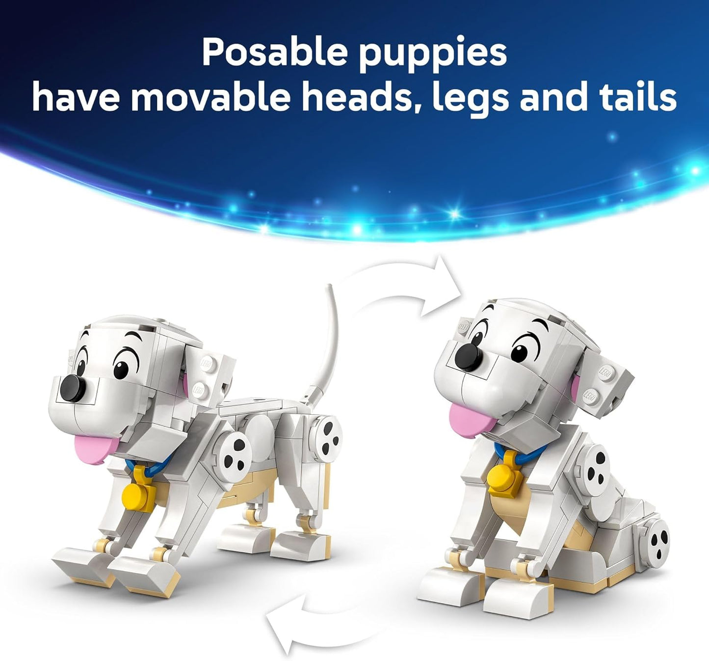 LEGO Disney Lucky & Penny 101 Dalmatians Puppies Play Set-Ages 6+ -4Pretend3271