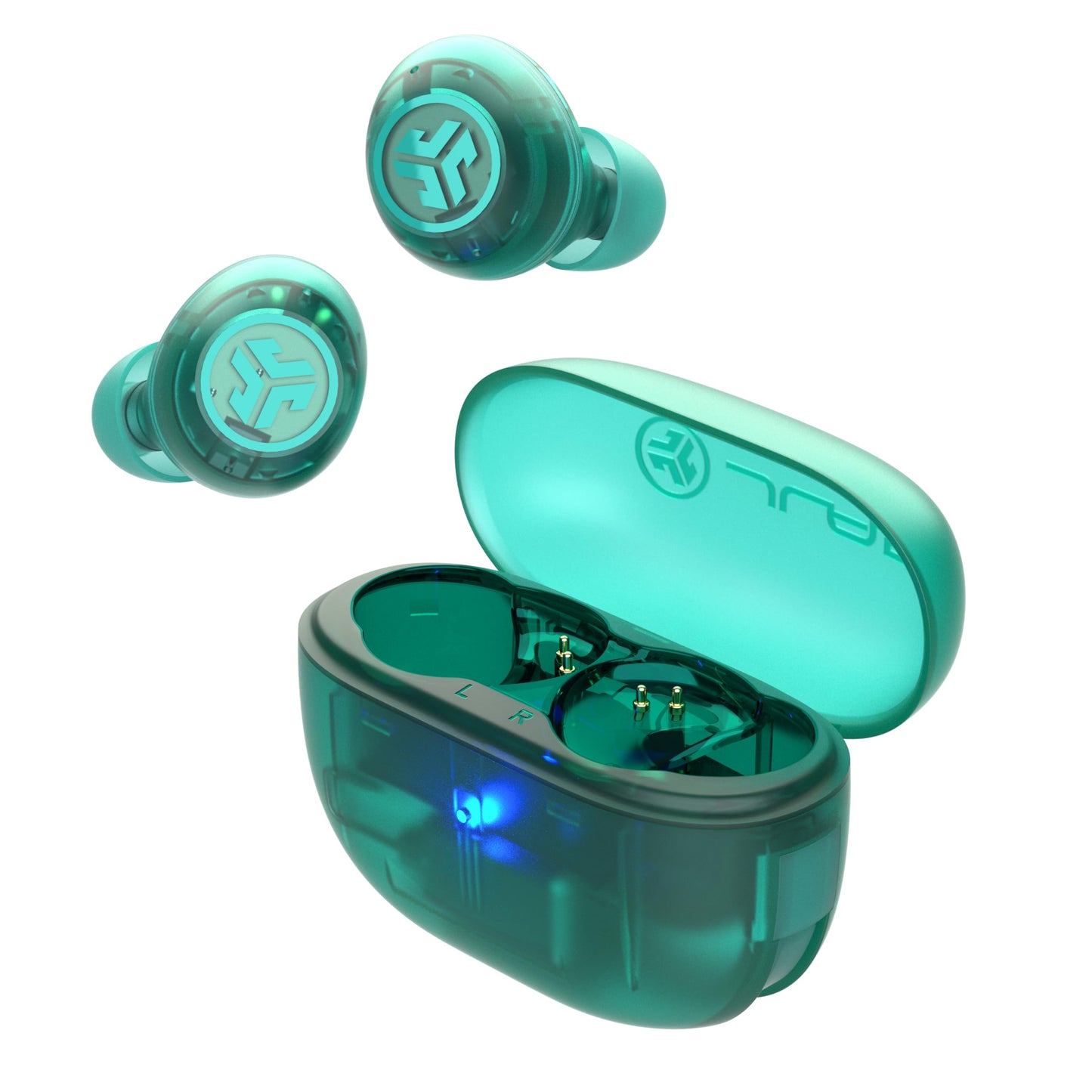 JLab Go Pop ANC True Wireless Earbuds & Charging Case.