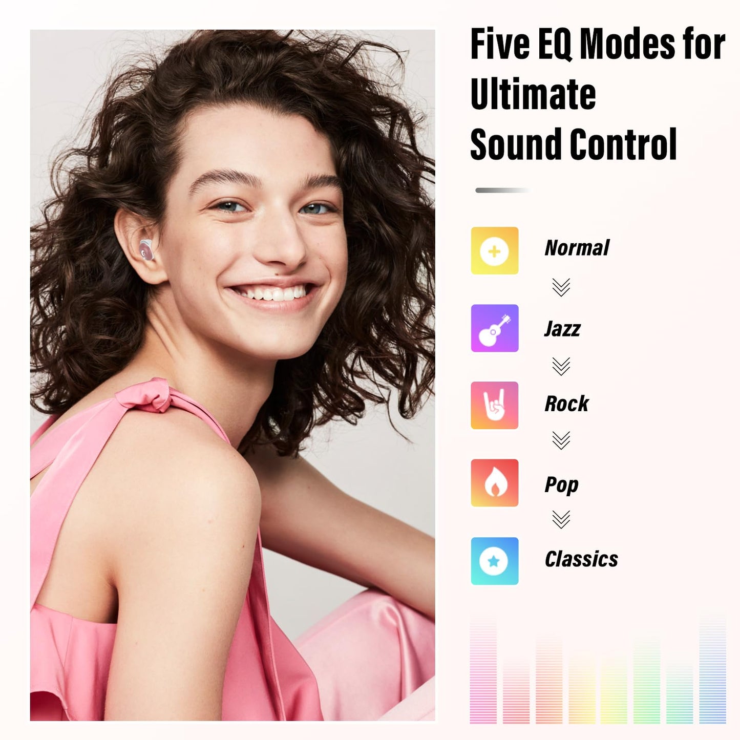 Sleep Earbuds (Bluetooth 5.4-Smart Touch Screen-48H Playtime-IPX7 Waterproof).