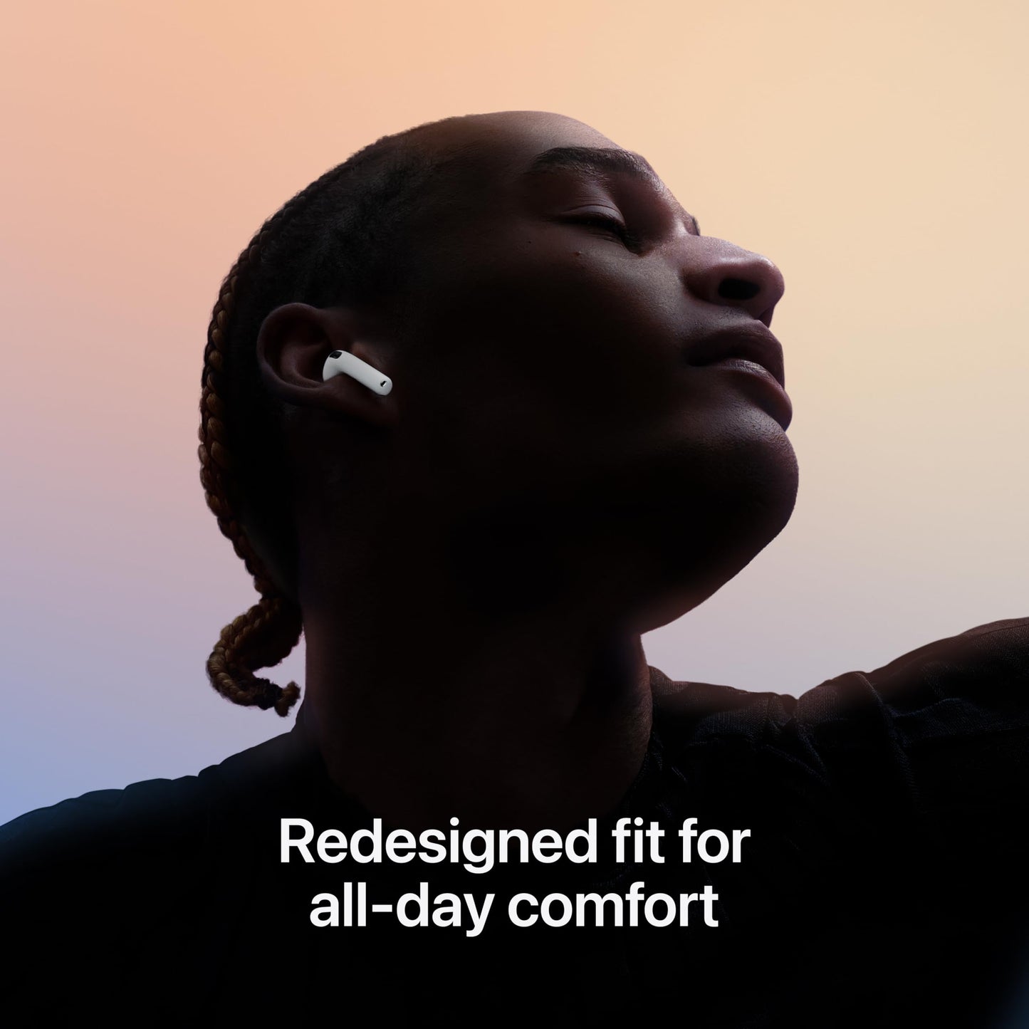Apple AirPods (4) Wireless Earbuds (Personalized Spatial Audio - H2 Chip - Up to 30 Hours of Battery Life).