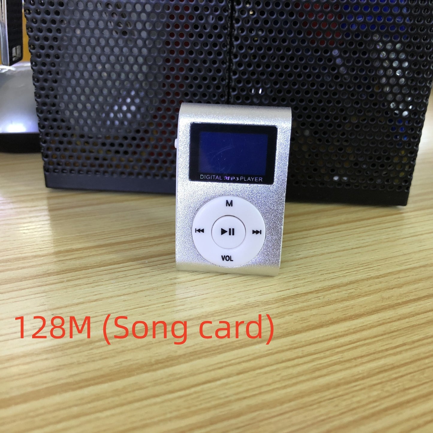 Metal clip mp3 card player cute mini sports iron clip MP3