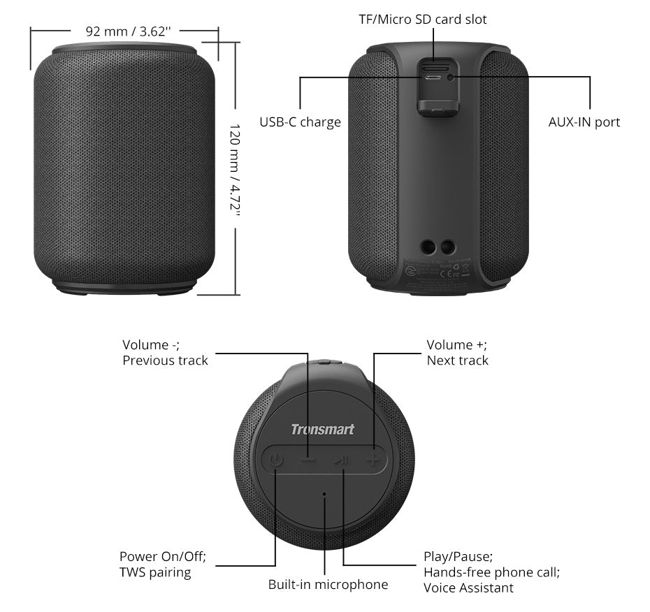 Mutant X7 Bluetooth Subwoofer Speaker - PryTheory