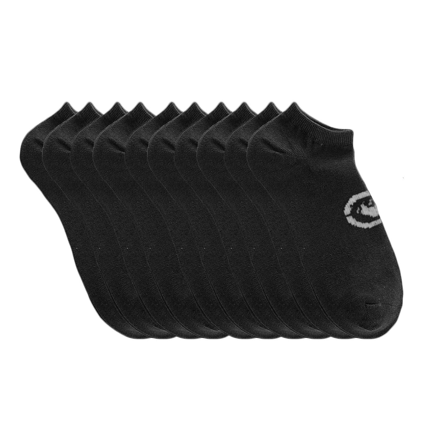 Ecko Men's Black Quick Dry No Show Socks (10, 20 or 30 Pairs).