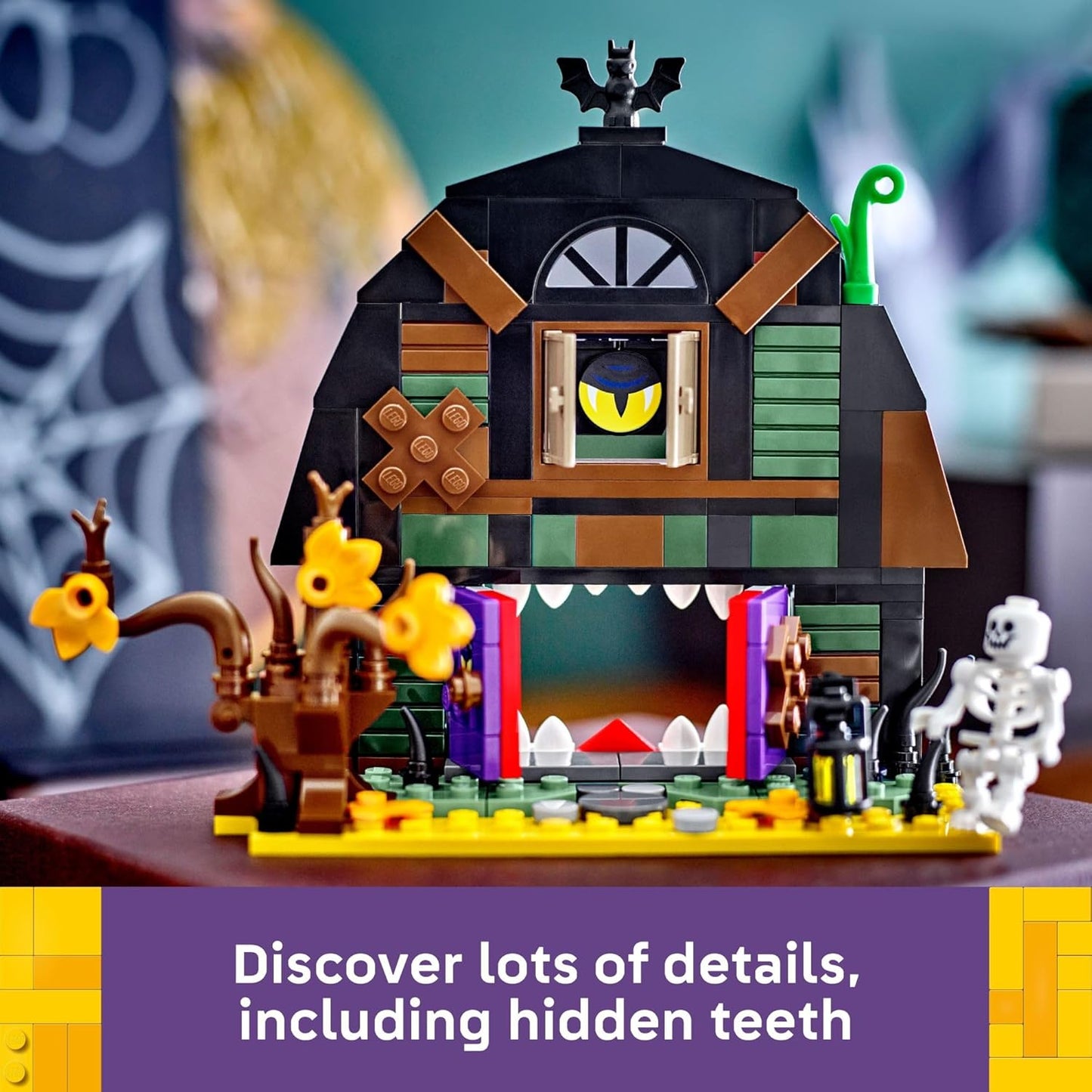 LEGO Halloween Barn Building