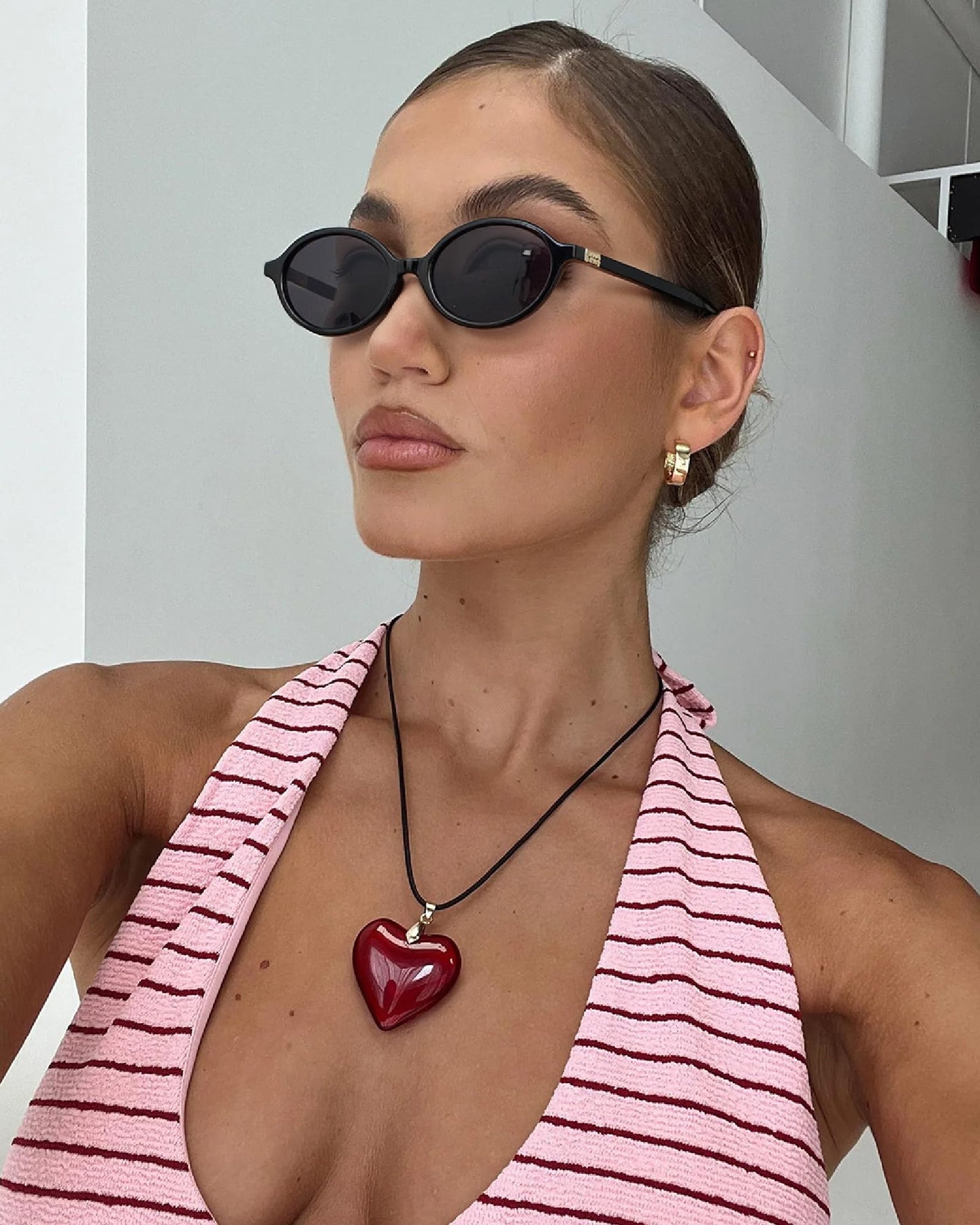 Retro Oval Sunglasses