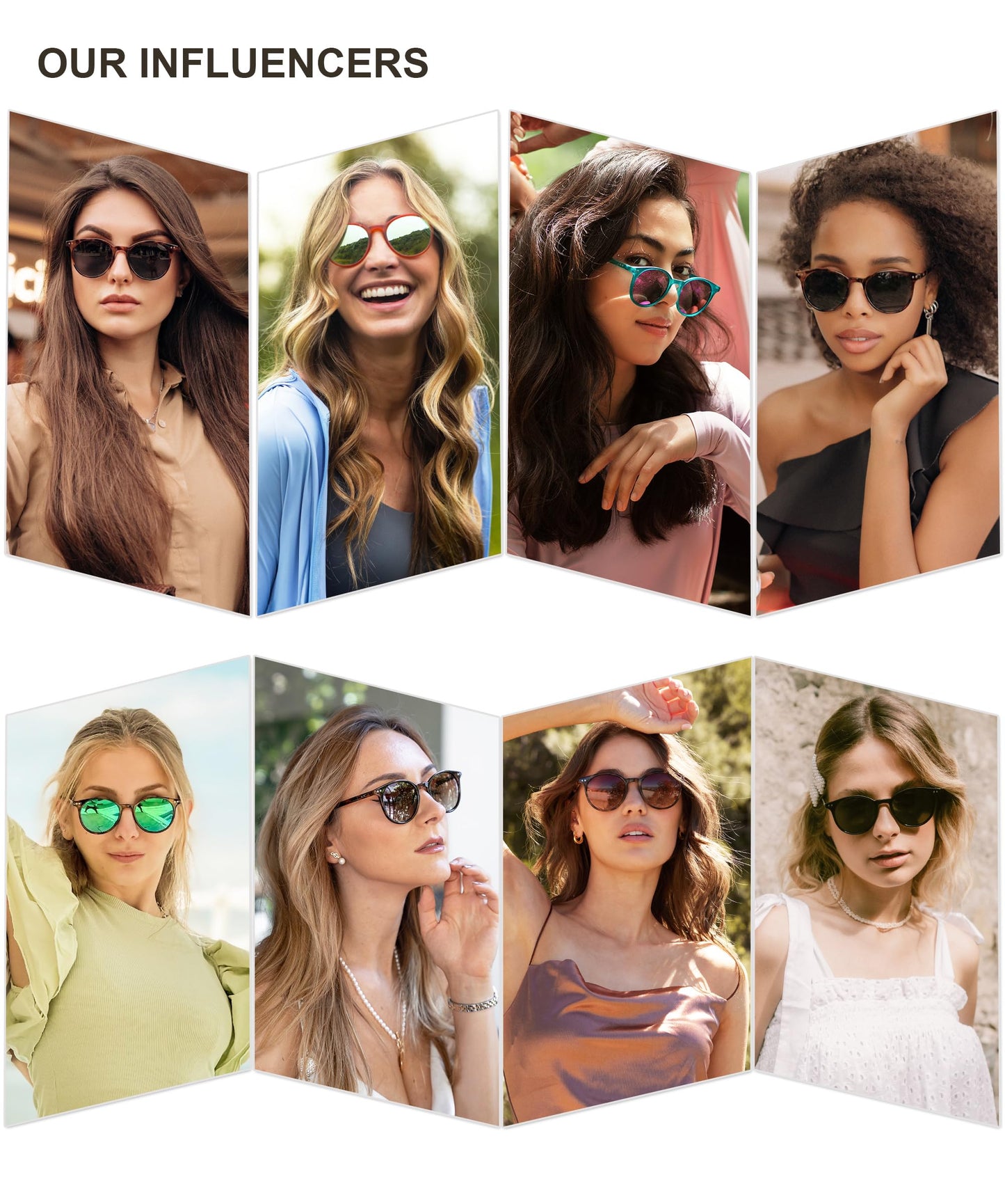 SOJOS Small Round Classic Polarized Sunglasses Vintage Style UV400 Lens MAY SJ2113