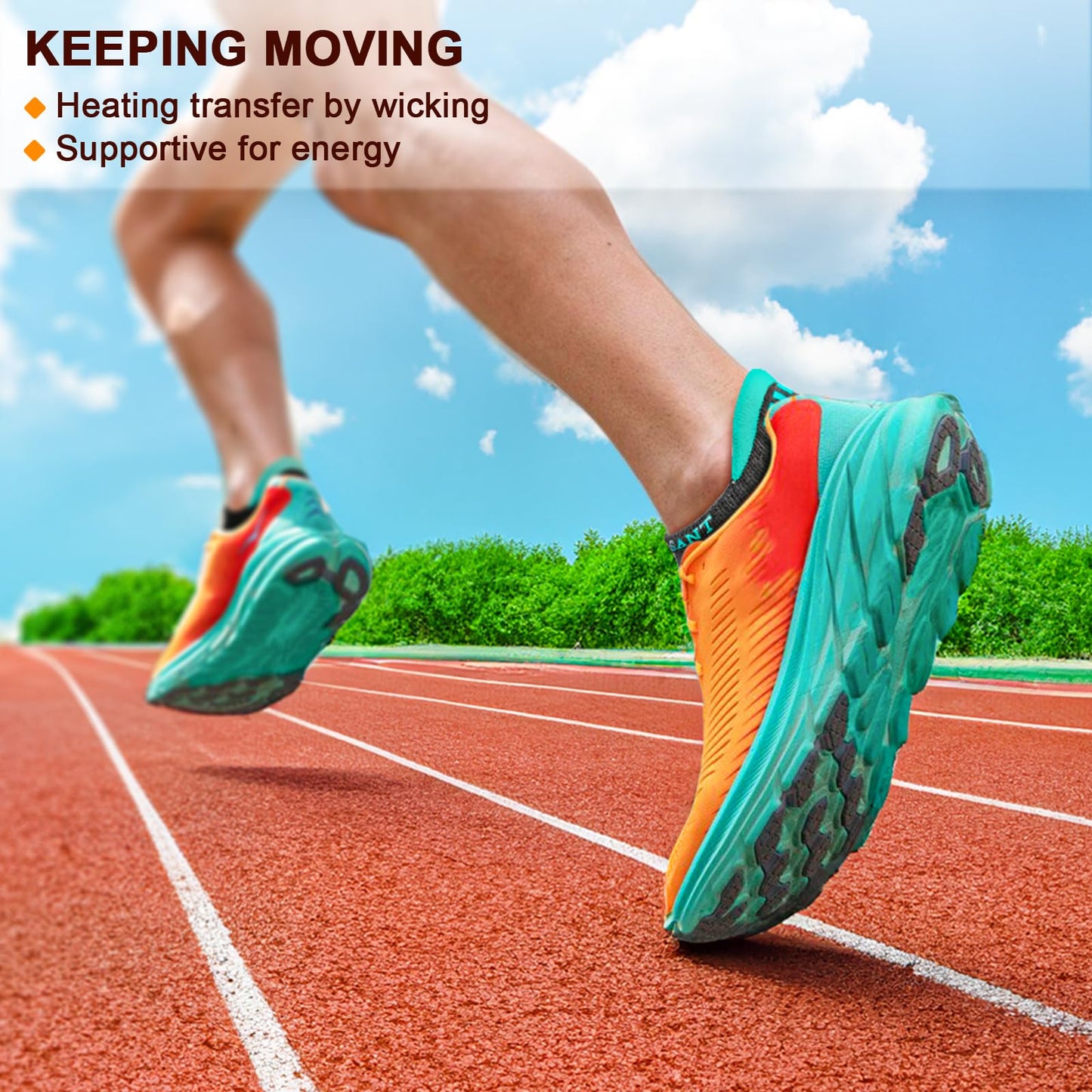 *KEMISANT (6 Pairs)-Arch Compression Support