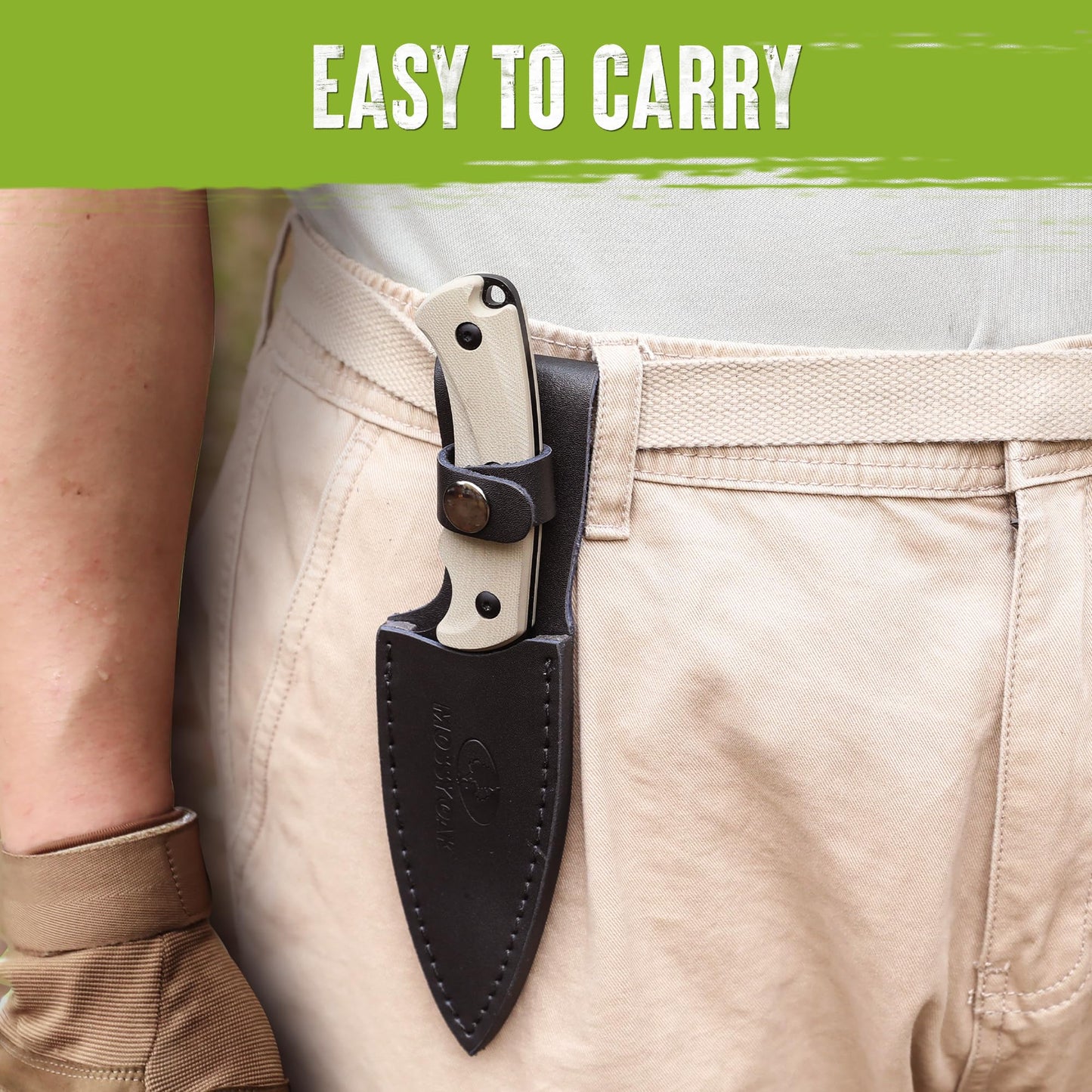 MOSSY OAK 8.5-inch FULL-TANG FIXED BLADE KNIFE