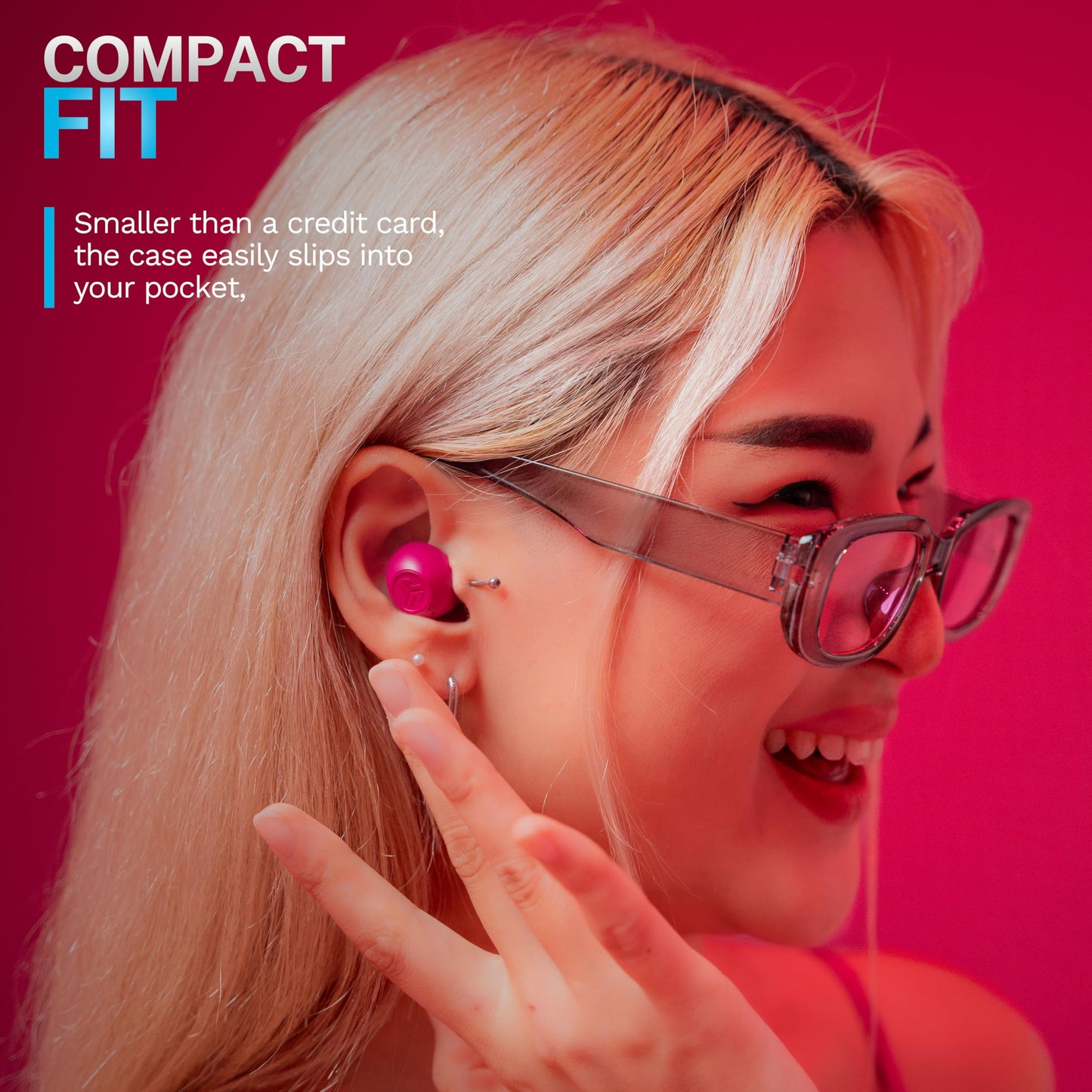 JLab Go Pop ANC True Wireless Earbuds & Charging Case.