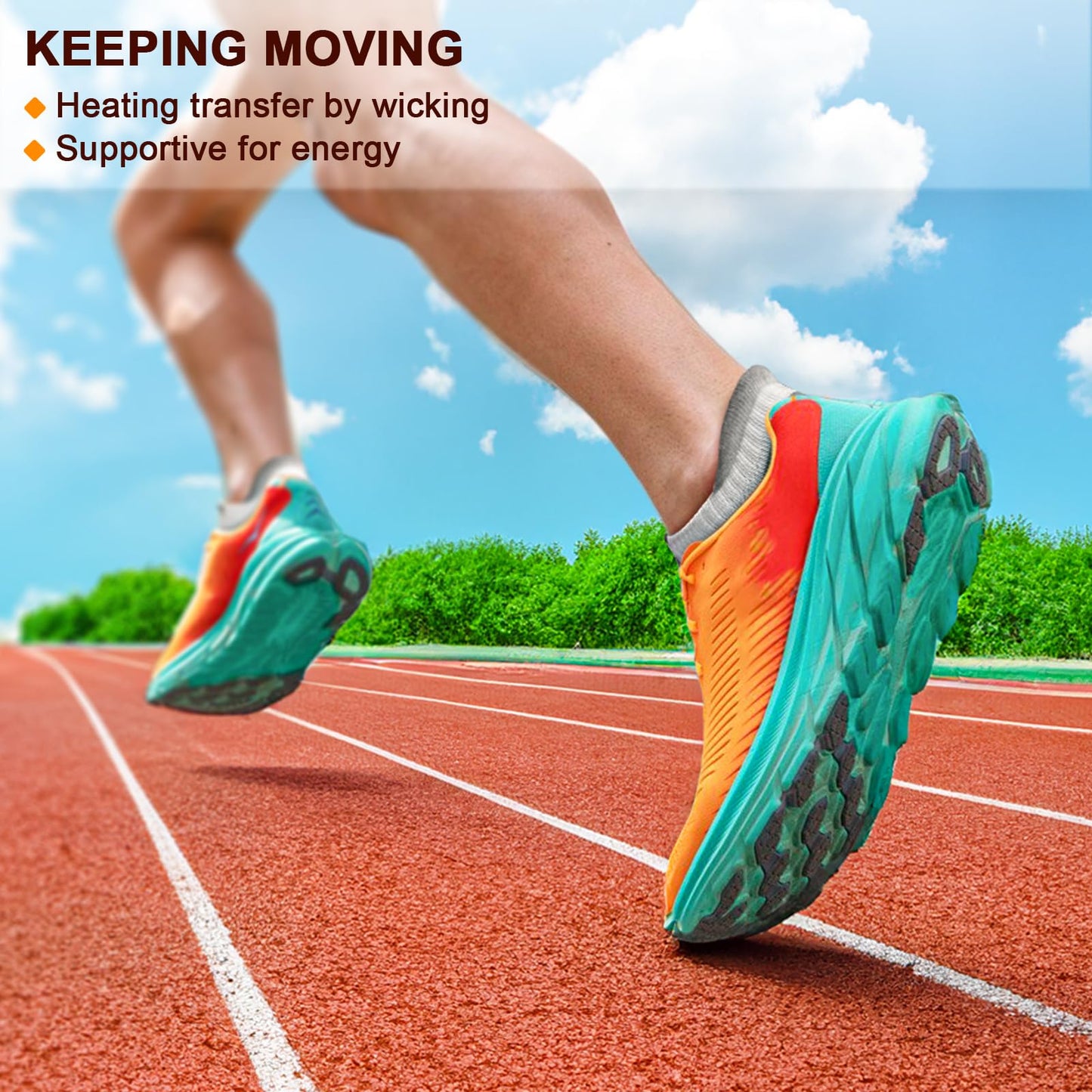 *KEMISANT (6 Pairs)-Arch Compression Support