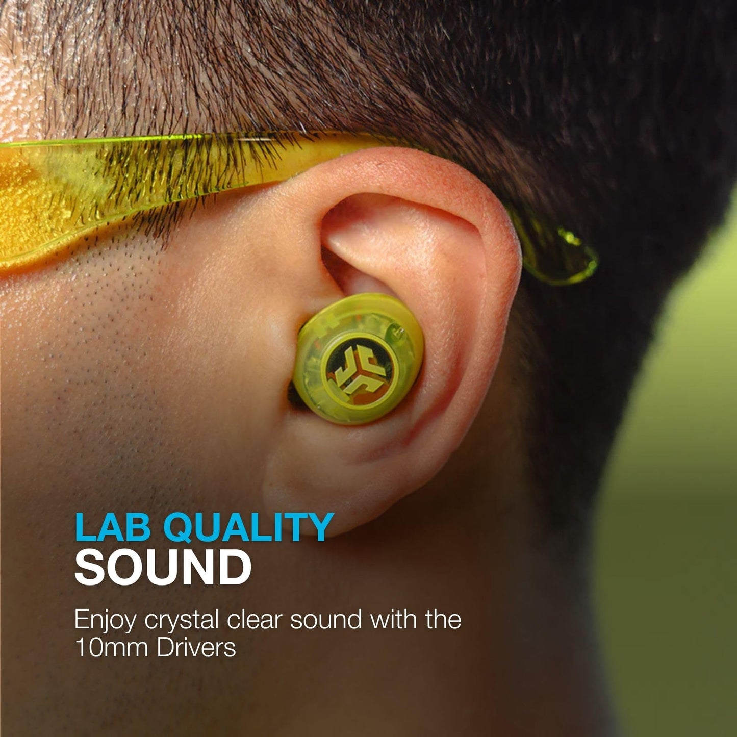 JLab Go Pop ANC True Wireless Earbuds & Charging Case.