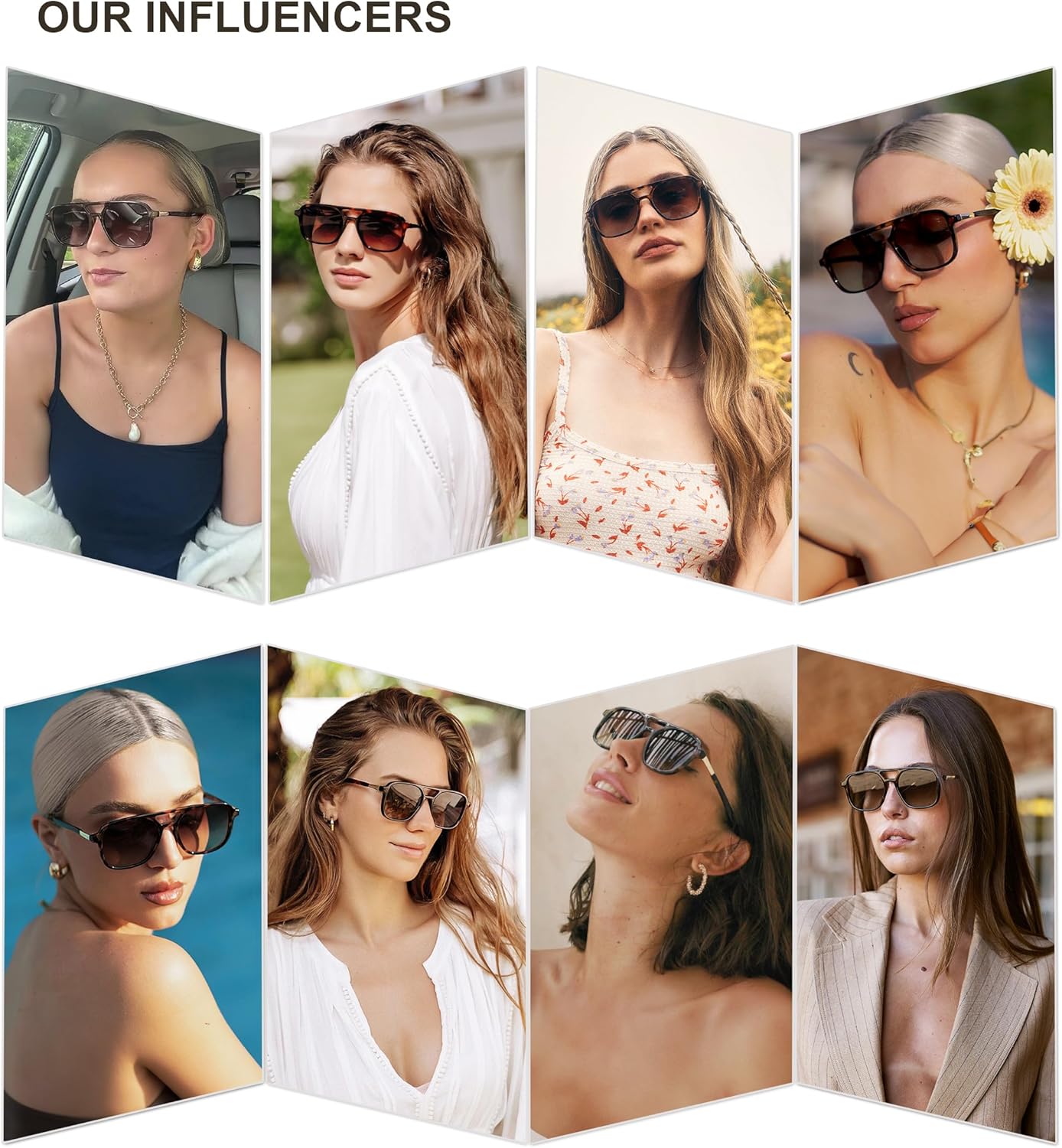 SOJOS Retro Aviator Sunglasses for Women Men,Trendy Rectangle Womens Mens Shades Sun Glasses SJ2202