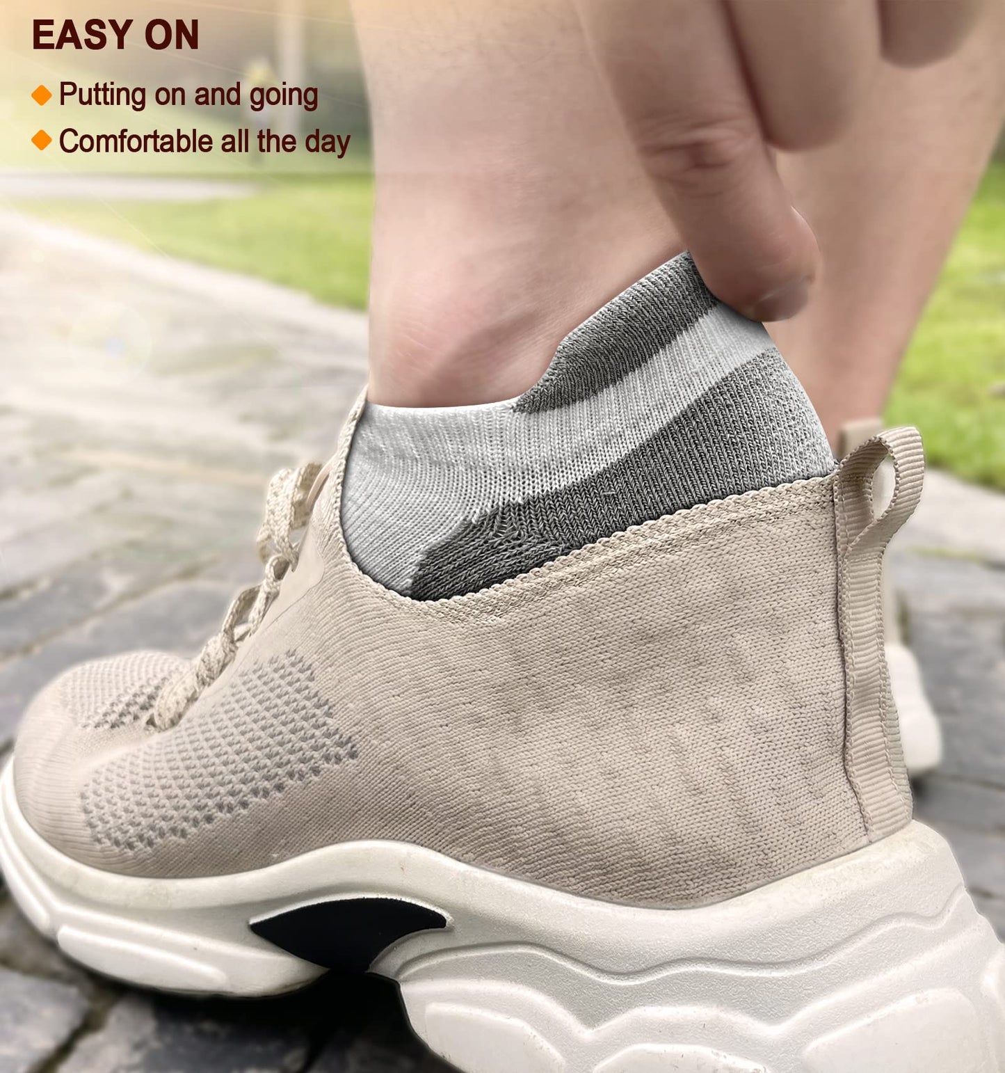 *KEMISANT (6 Pairs)-Arch Compression Support