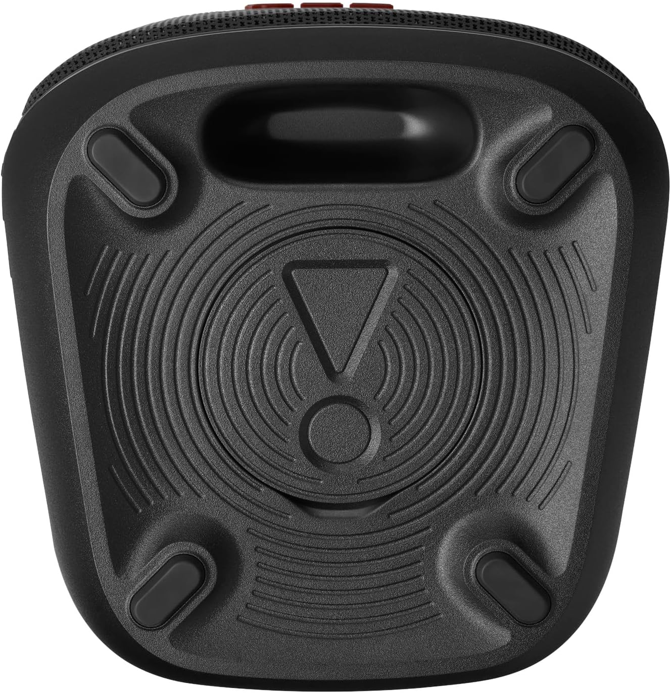 JBL PartyBox Club 120 - Portable Party Speaker with Foldable Handle, Powerful JBL Pro Sound, Futuristic lightshow, Up to 12 Hours of Play time, Splash Proof, Dual Mic & Guitar Inputs (Black)