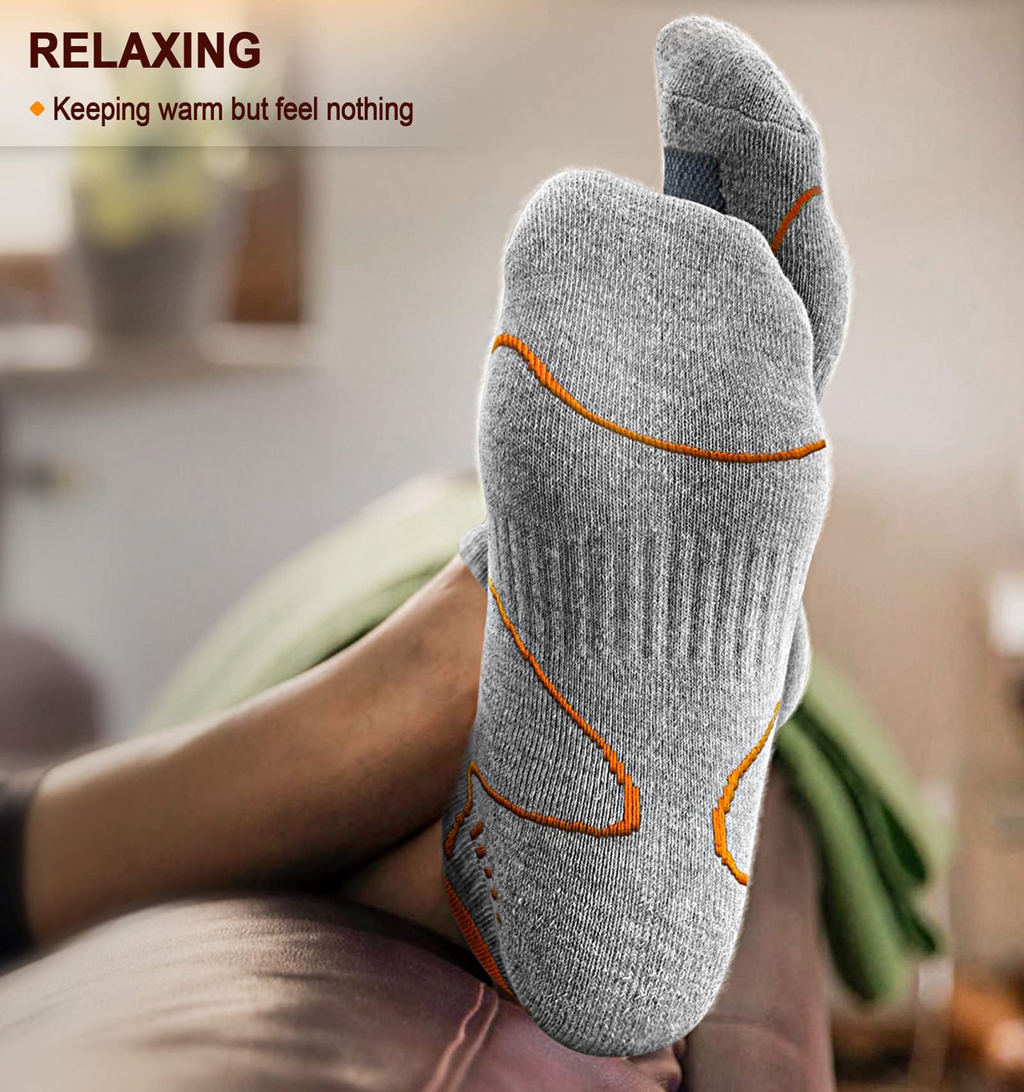 *KEMISANT (6 Pairs)-Arch Compression Support