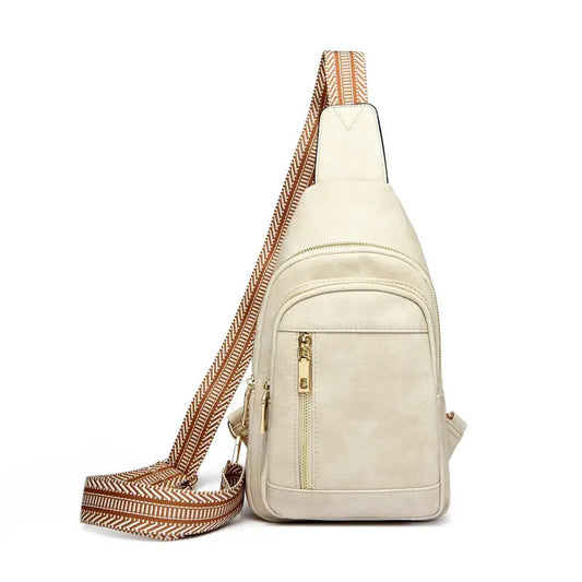 Leather Crossbody Handbag. - PryTheory