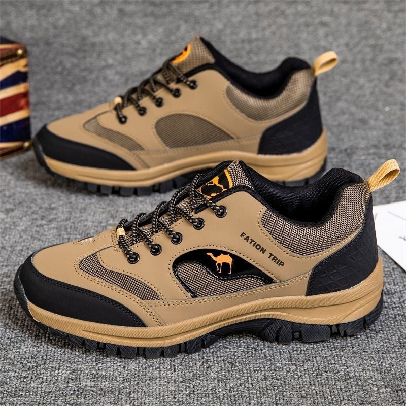 Fashionable And Casual Outdoor Hiking Shoes For Men, Wear-resistant Hiking Shoes - PryTheory